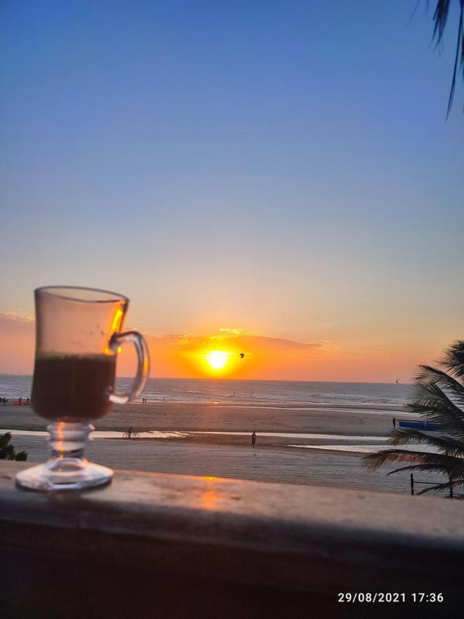 Apê Casa da Flor - Maceió, Camocim-CE - Flat Pé na Areia - Vista Mar Exterior foto