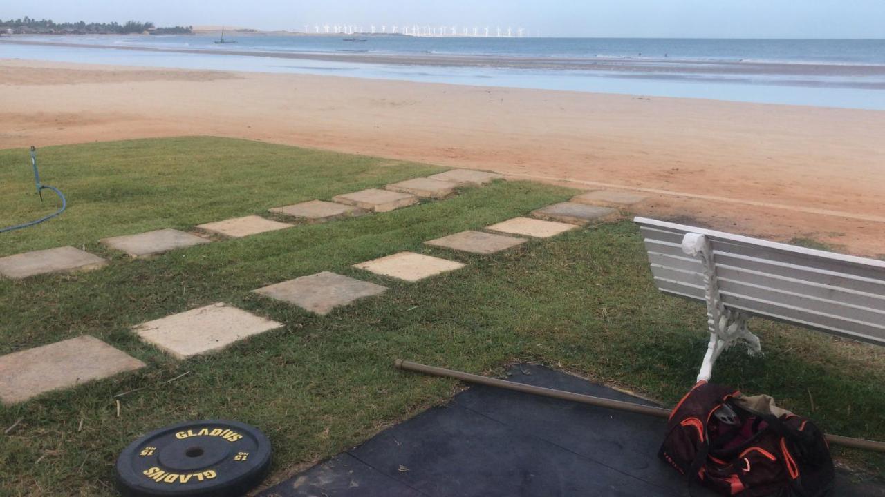 Apê Casa da Flor - Maceió, Camocim-CE - Flat Pé na Areia - Vista Mar Exterior foto